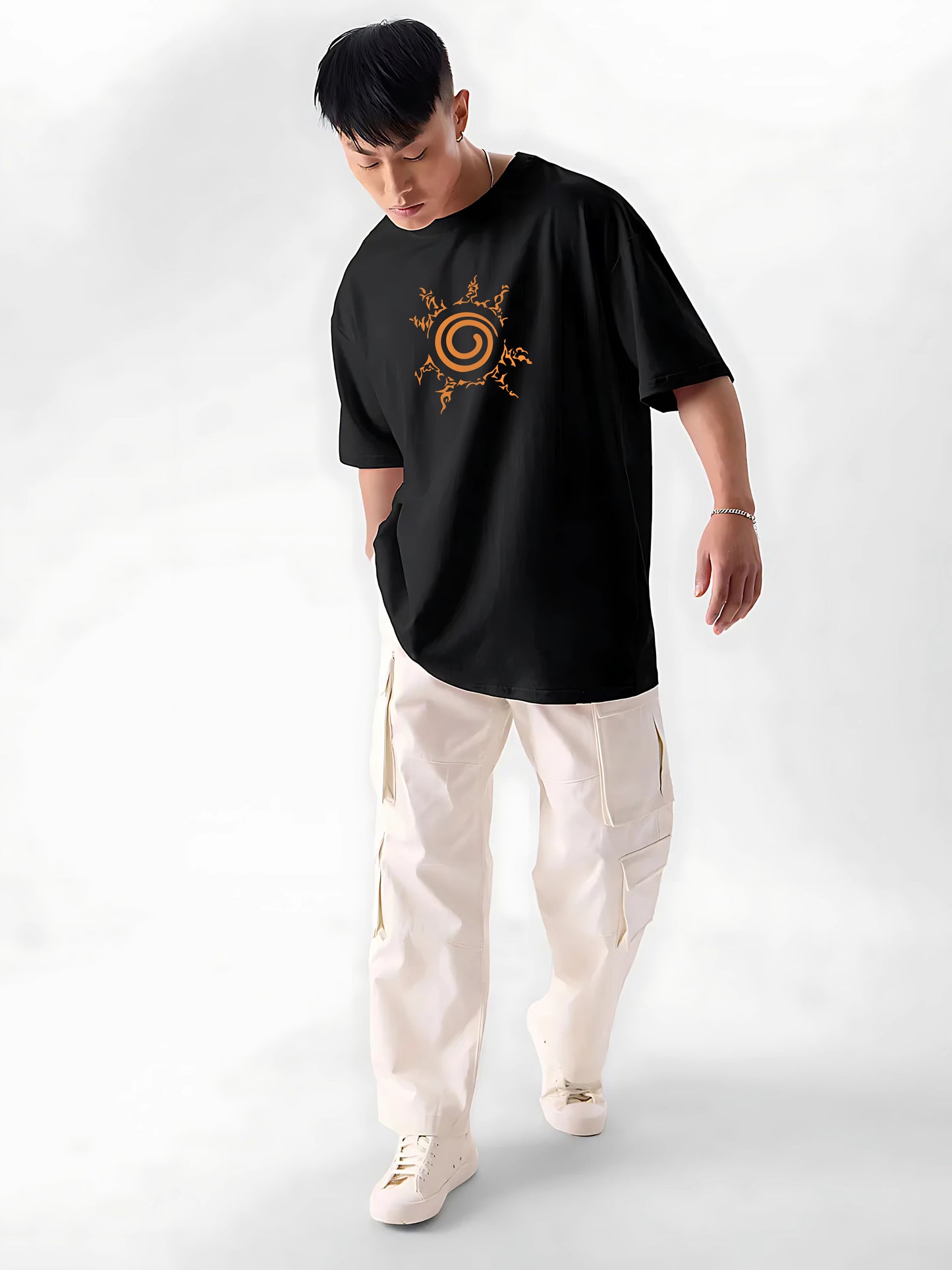 Uzumaki Naruto Oversized Tee – Anime Vibes, Street Ready