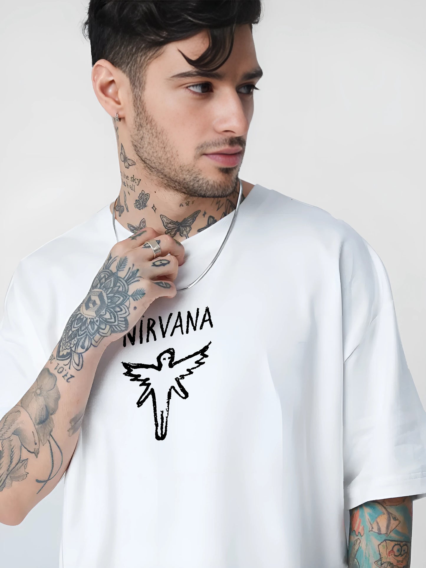 Nirvana In Utero Luxury Oversized Tee – Iconic Angel