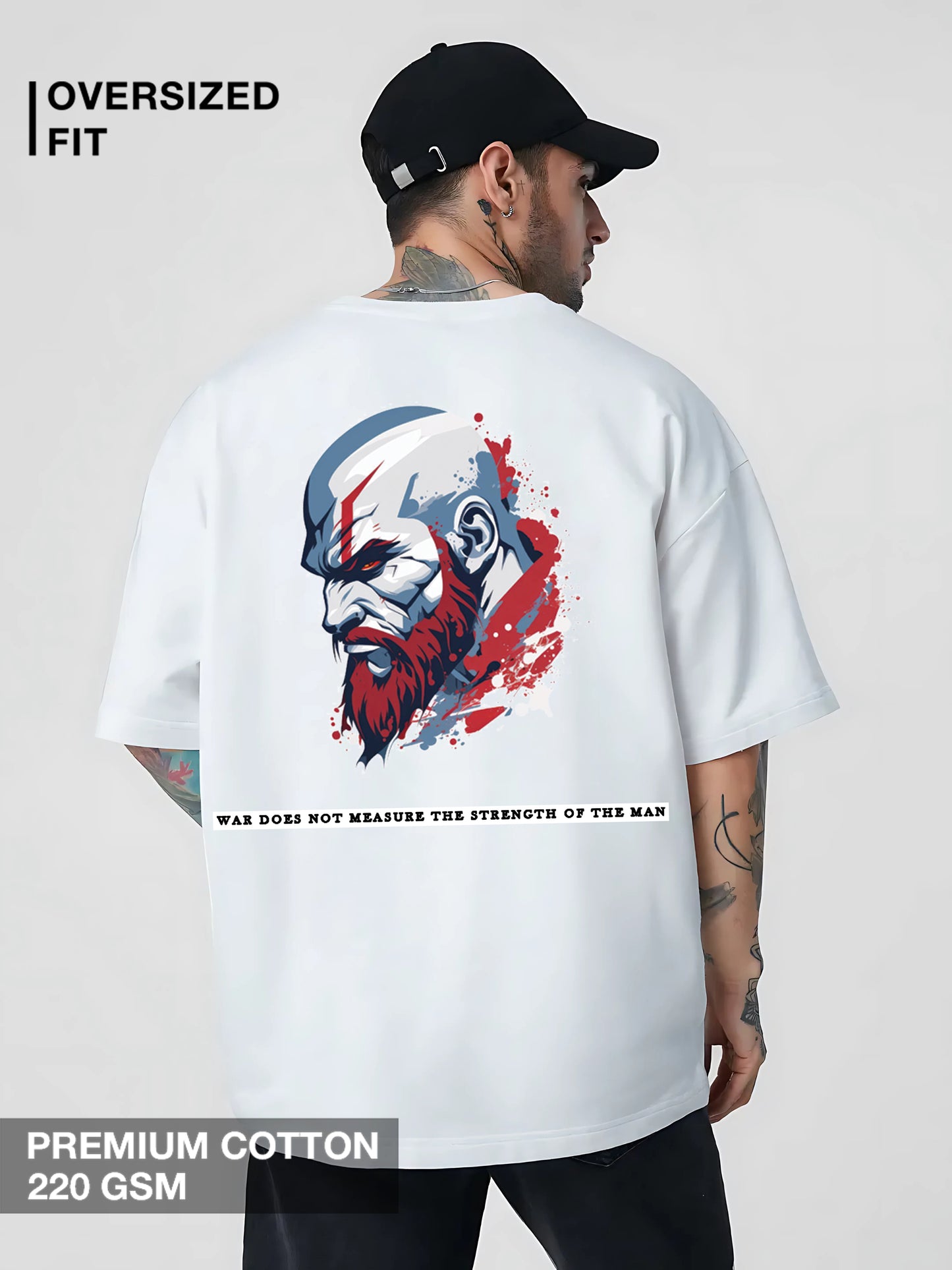 Kratos: The Warriors Oversized T-shirt