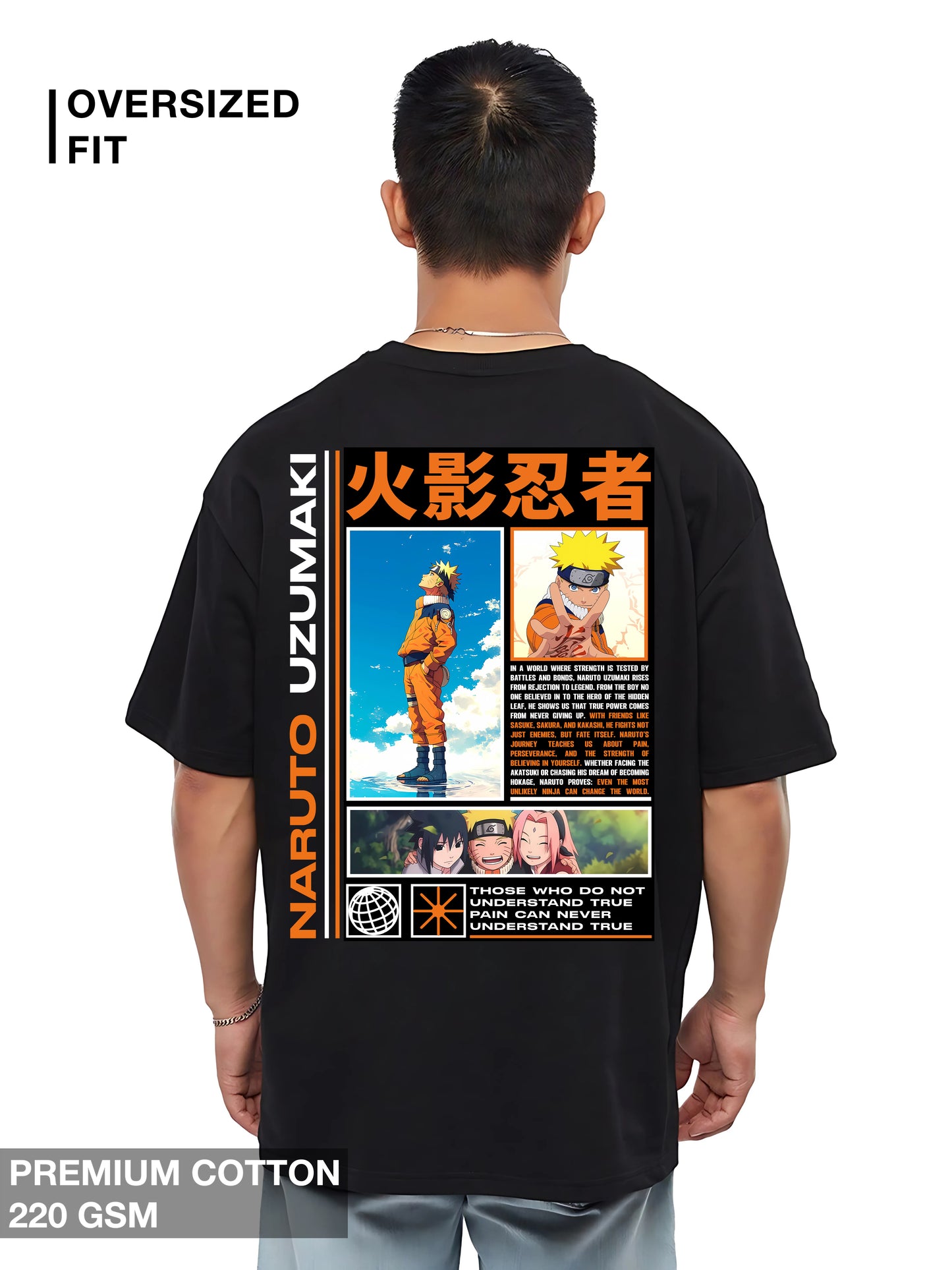 Uzumaki Naruto Oversized Tee – Anime Vibes, Street Ready