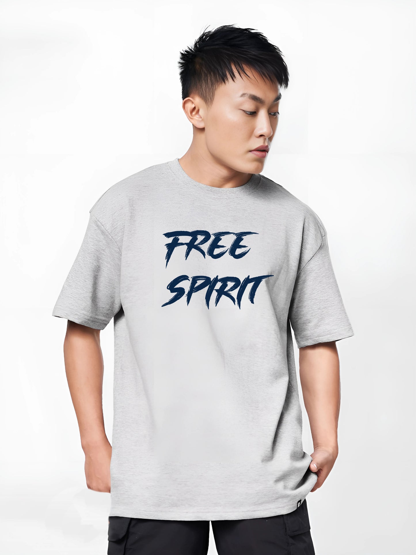 Free Spirit Melange T-Shirt – Premium Comfort & Style