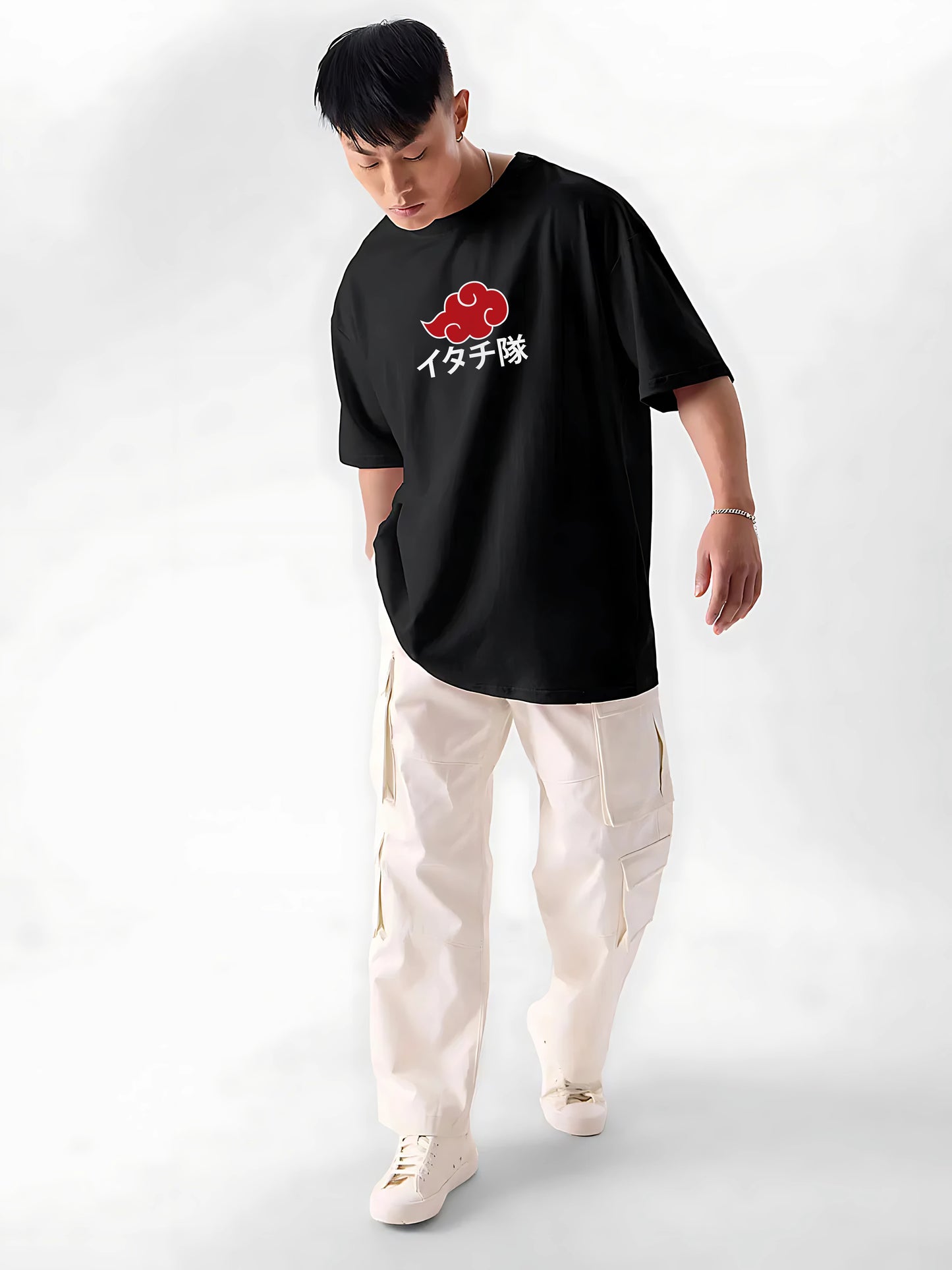 Itachi Uchiha Oversized Tees – Luxury Anime Streetwear