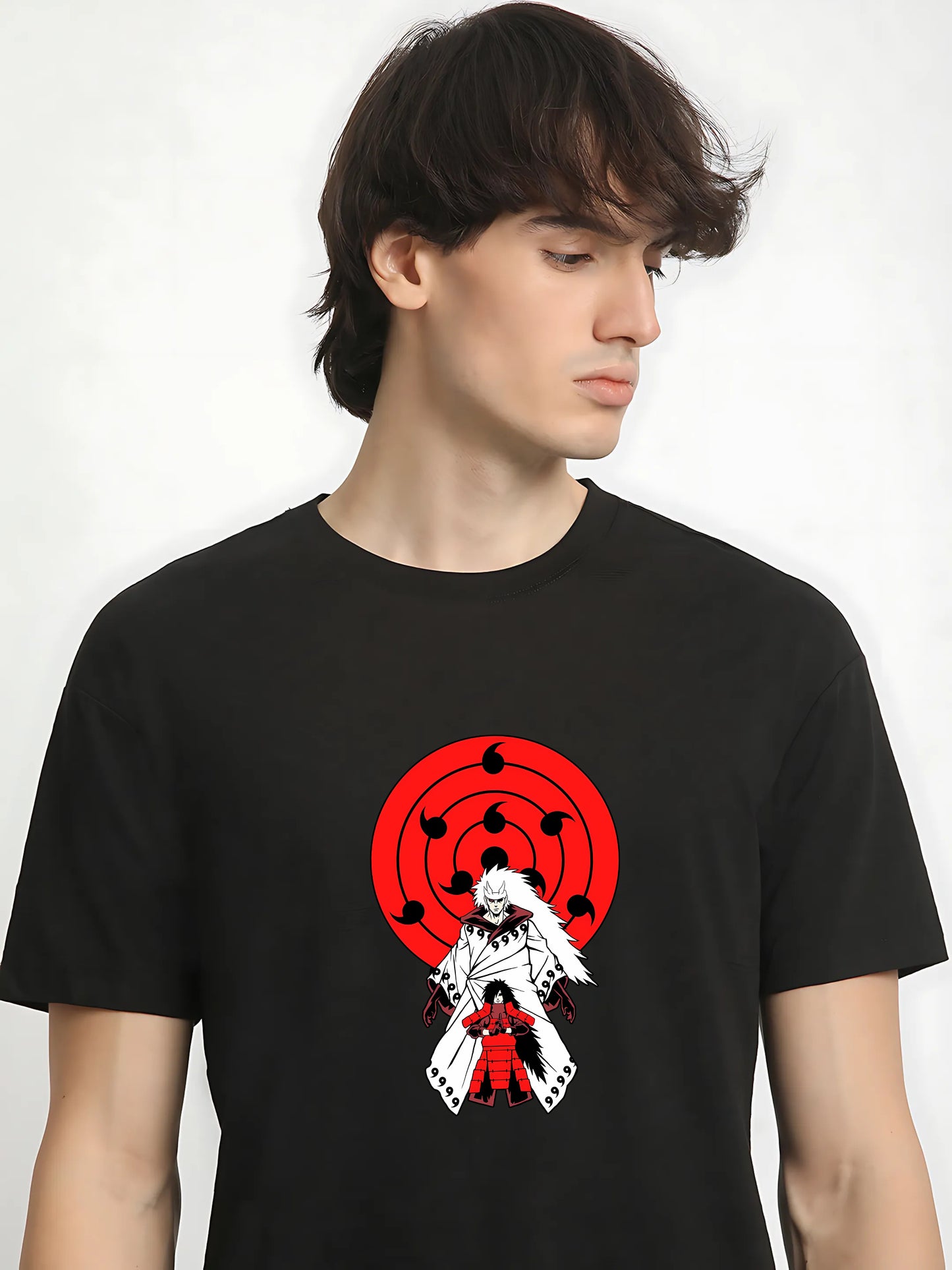 Madara Uchiha T-Shirt for Men – Six Paths & Classic Armor Edition