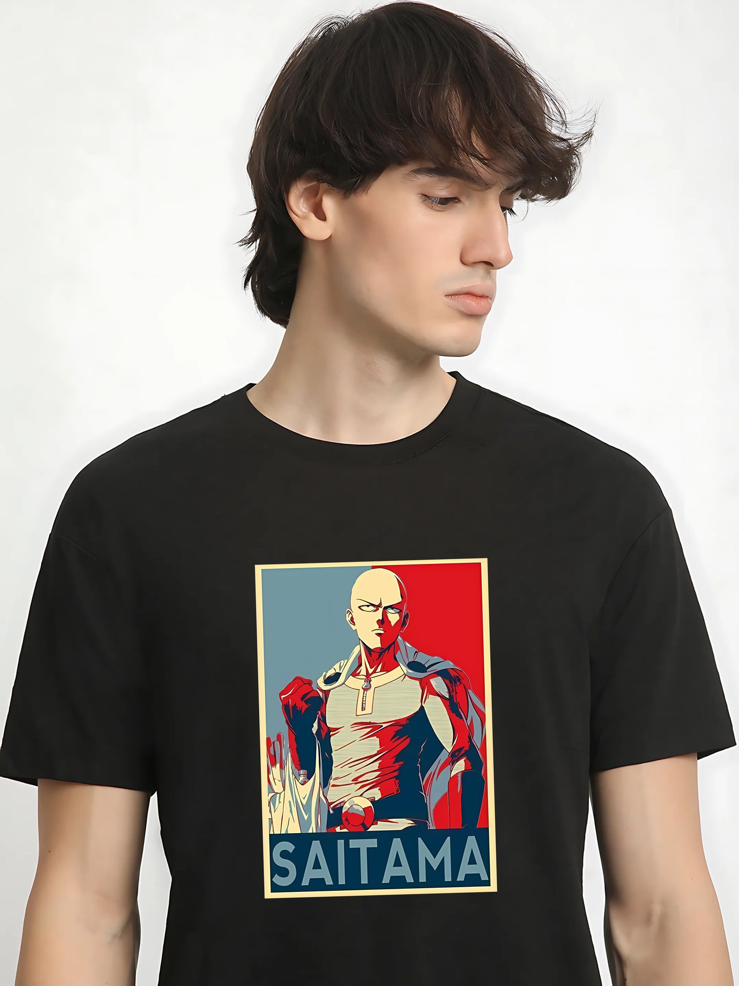 Saitama One Punch Man Anime Tees