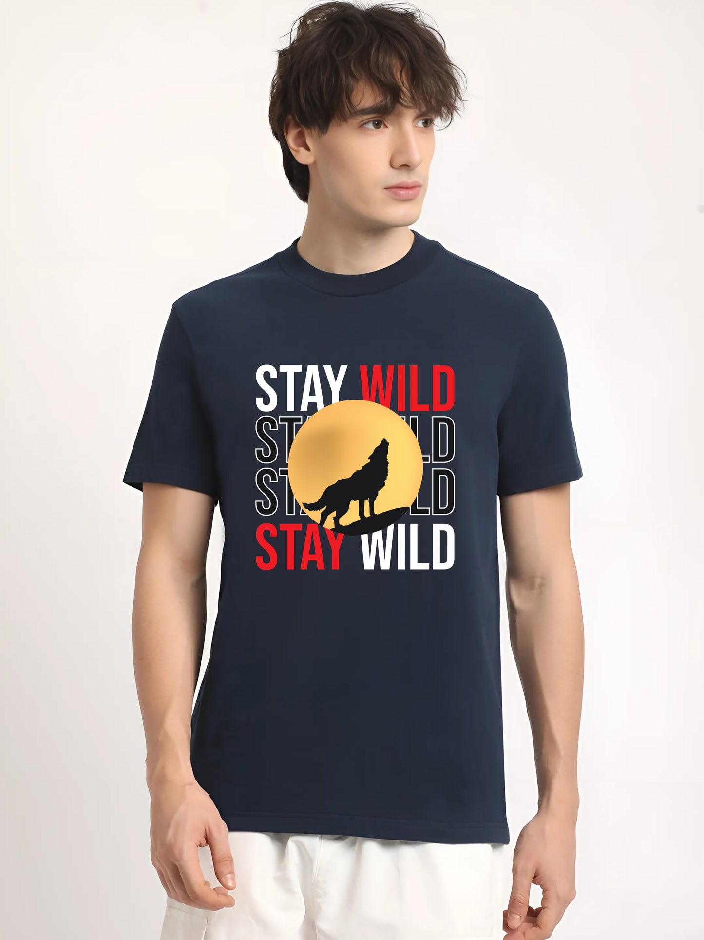 Stay Wild: Regular T-shirts