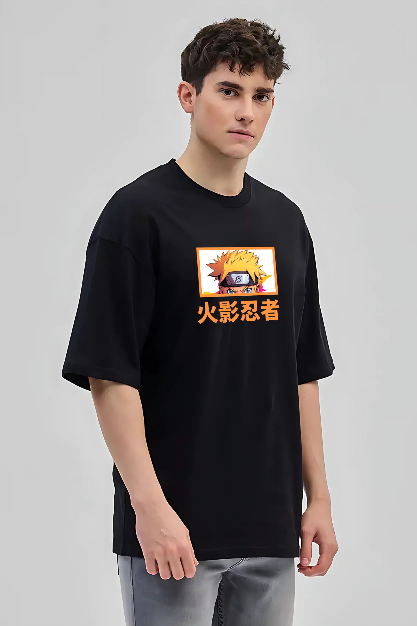 Naruto Uzumaki Oversized T-Shirt – Ninja Streetwear Edition