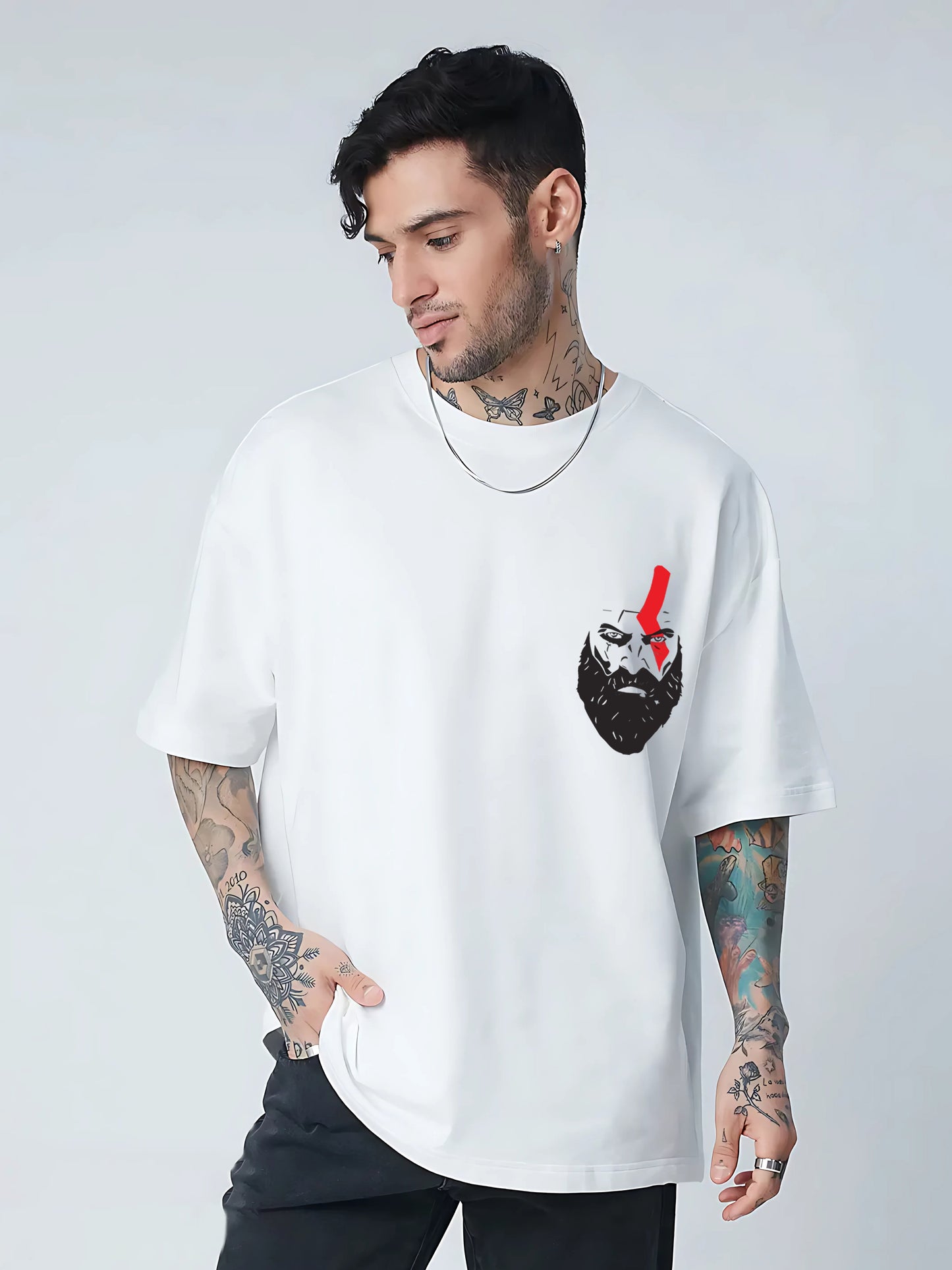 Kratos: The Warriors Oversized T-shirt