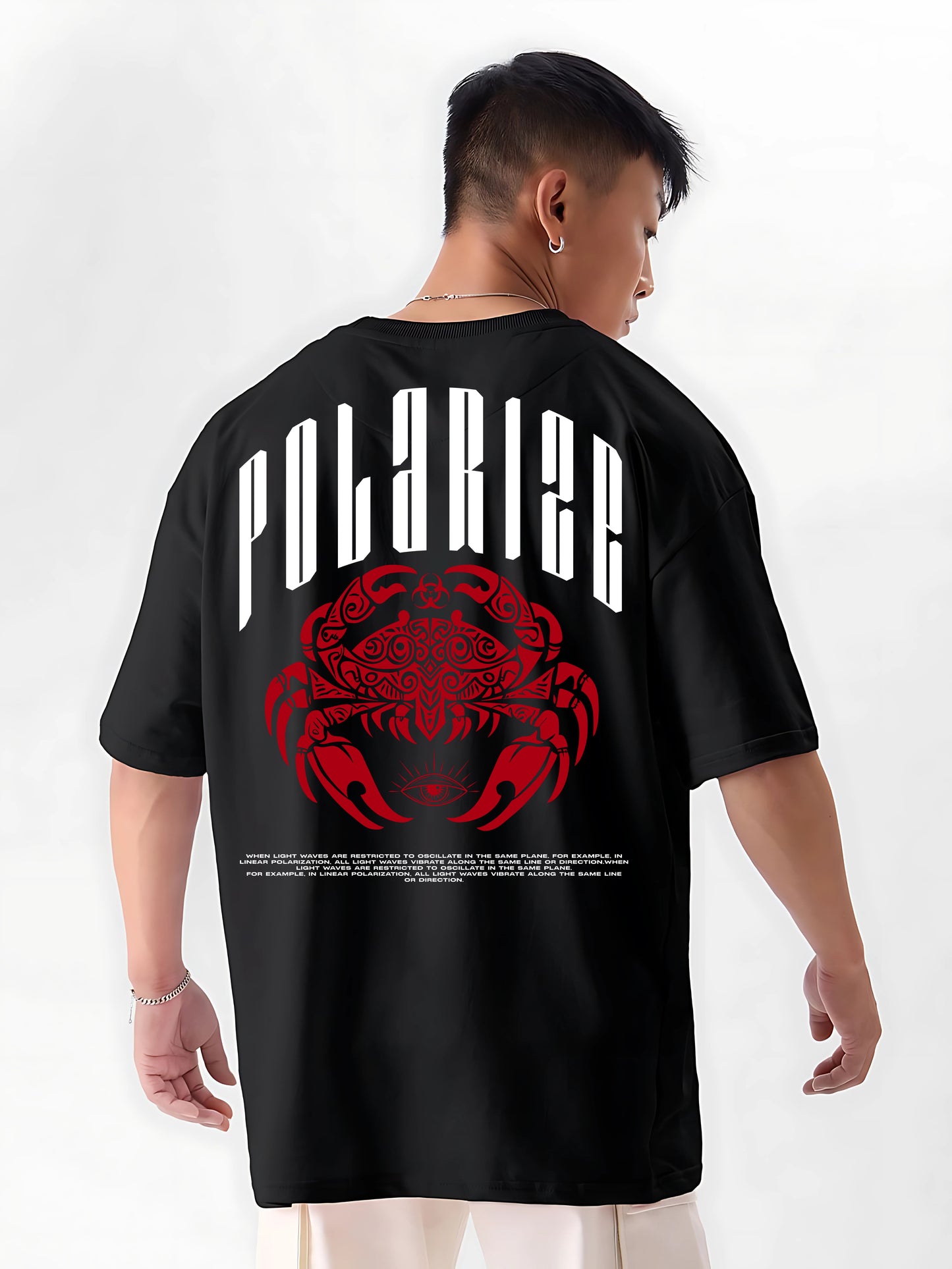 Polarize Oversized T-Shirt – Bold & Fearless Streetwear