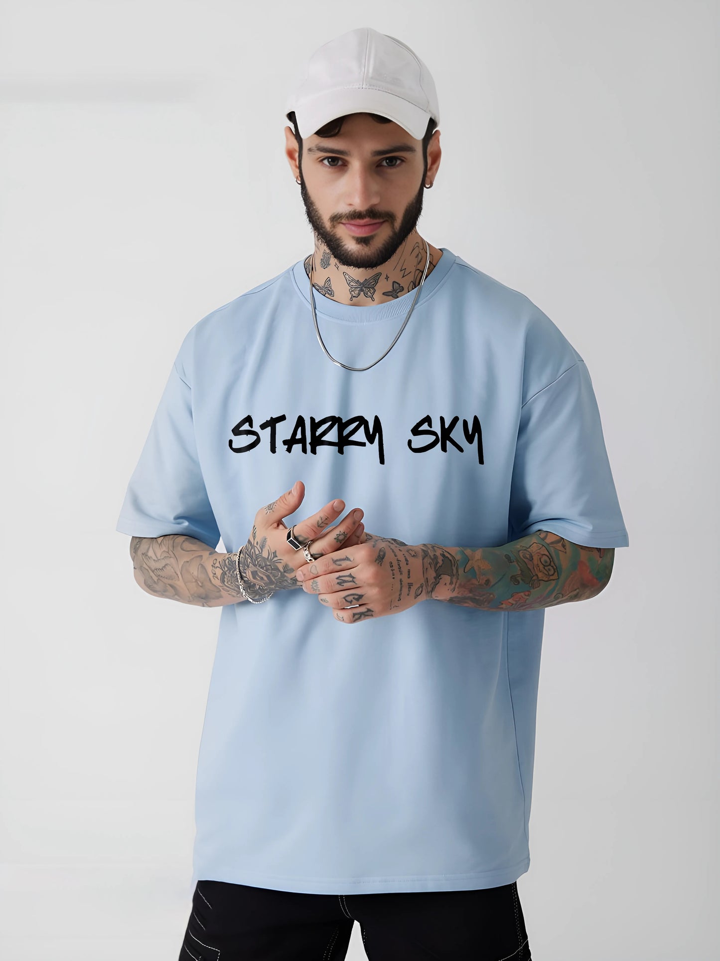 Starry Sky Luxe Artistic Oversized Tees