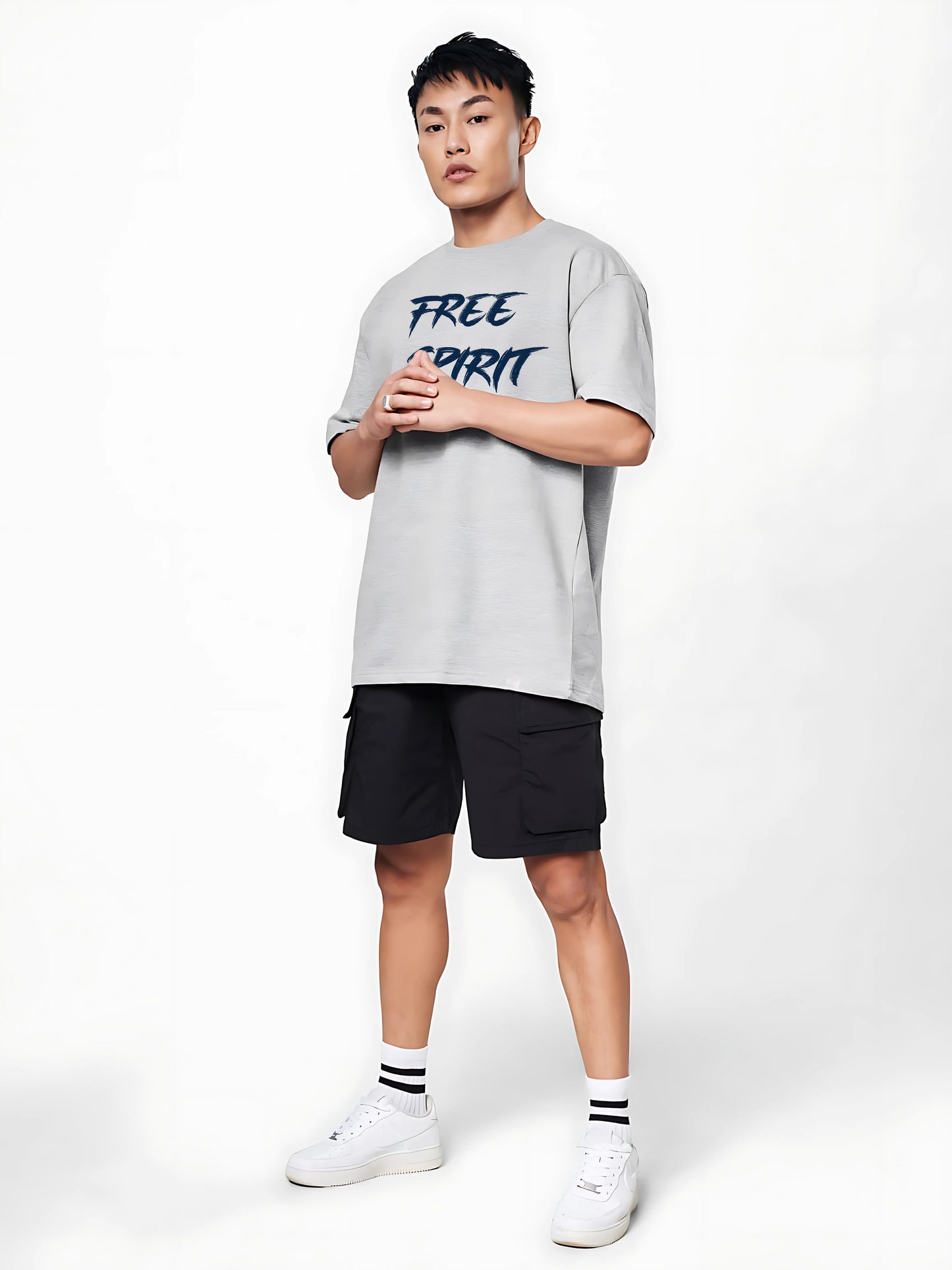 Free Spirit Melange T-Shirt – Premium Comfort & Style