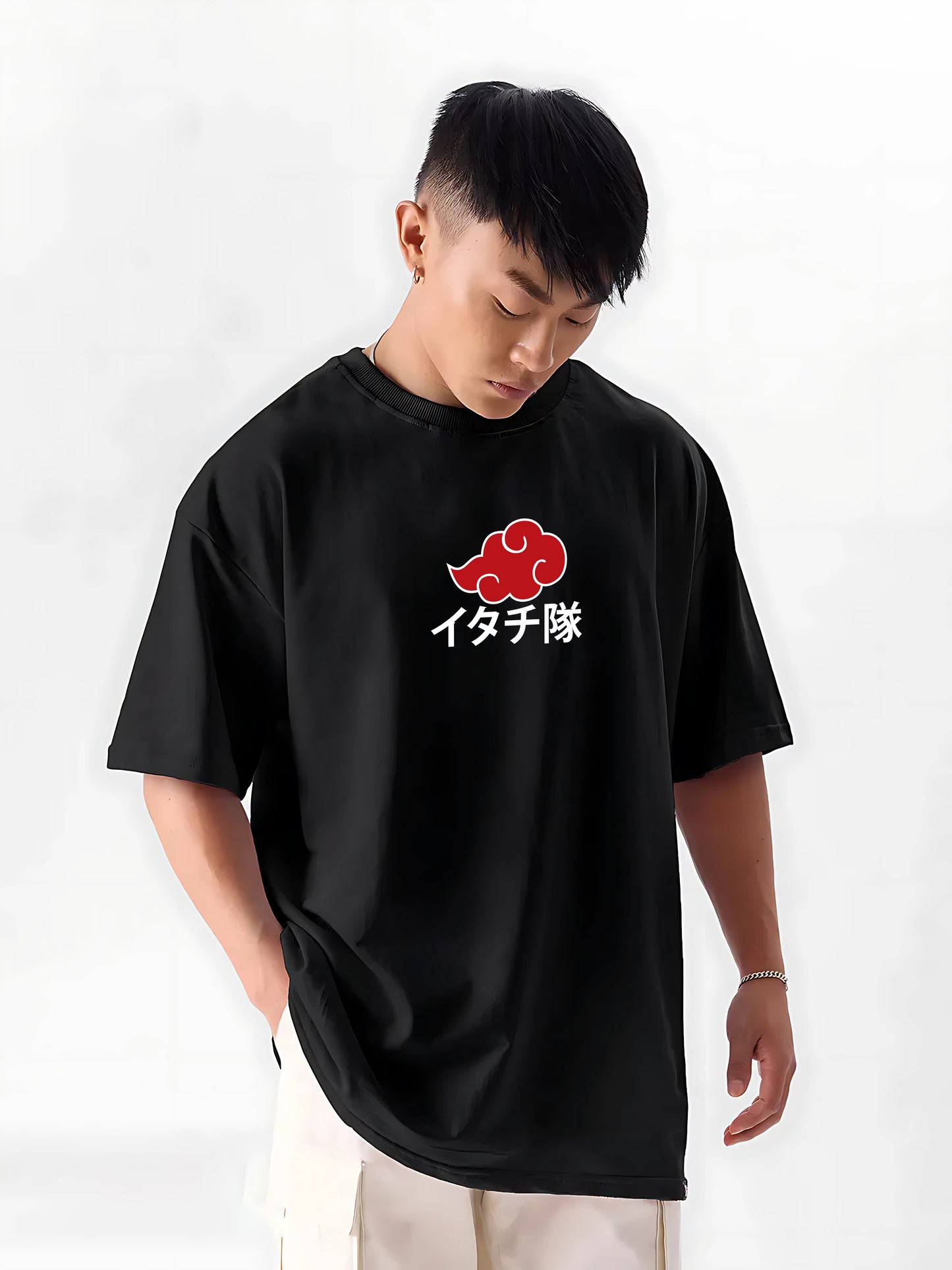Itachi Uchiha Oversized Tees – Luxury Anime Streetwear