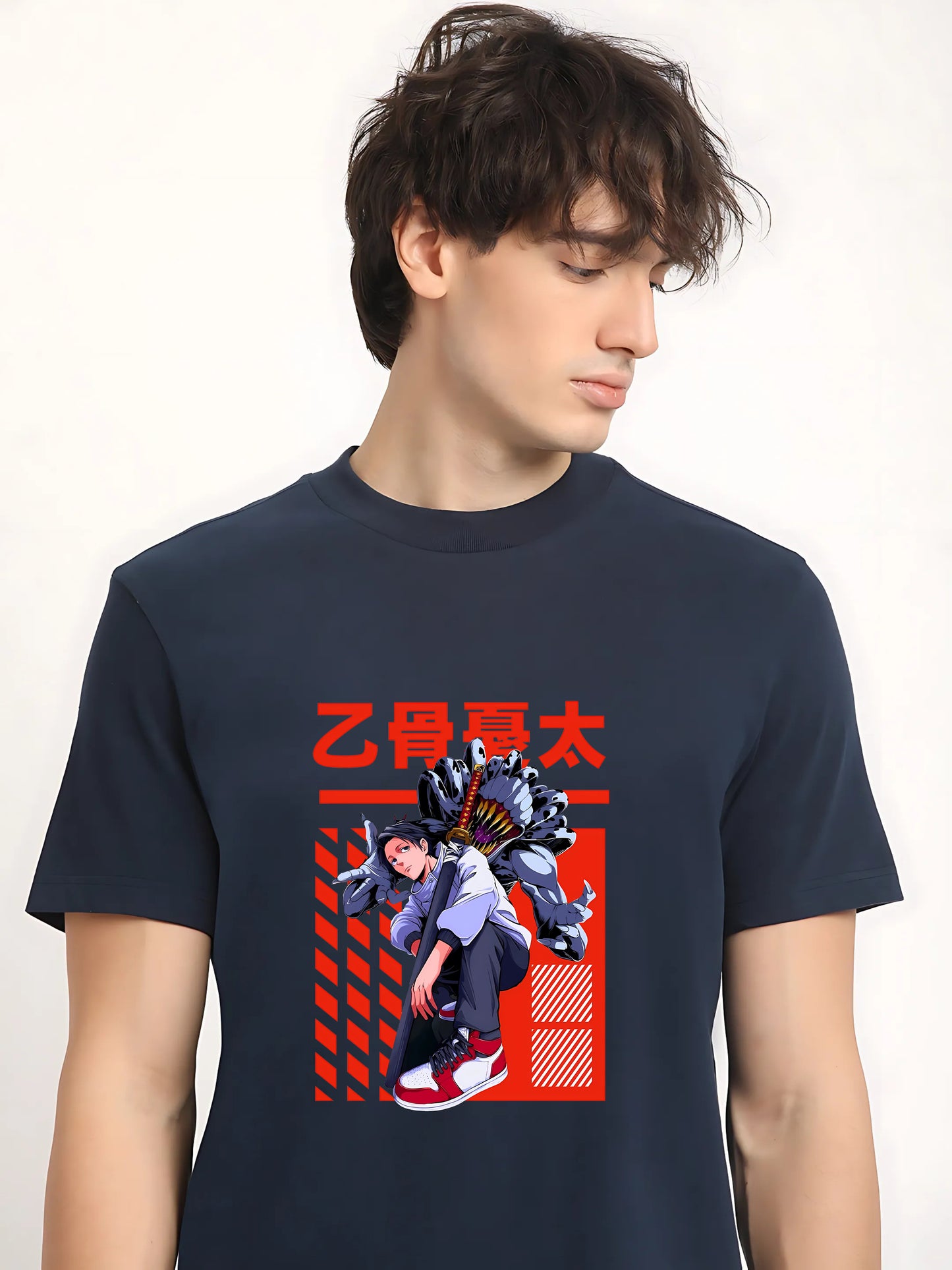 Yuta Okkotsu T-Shirt for Men – Jujutsu Kaisen x Rika Spirit Design