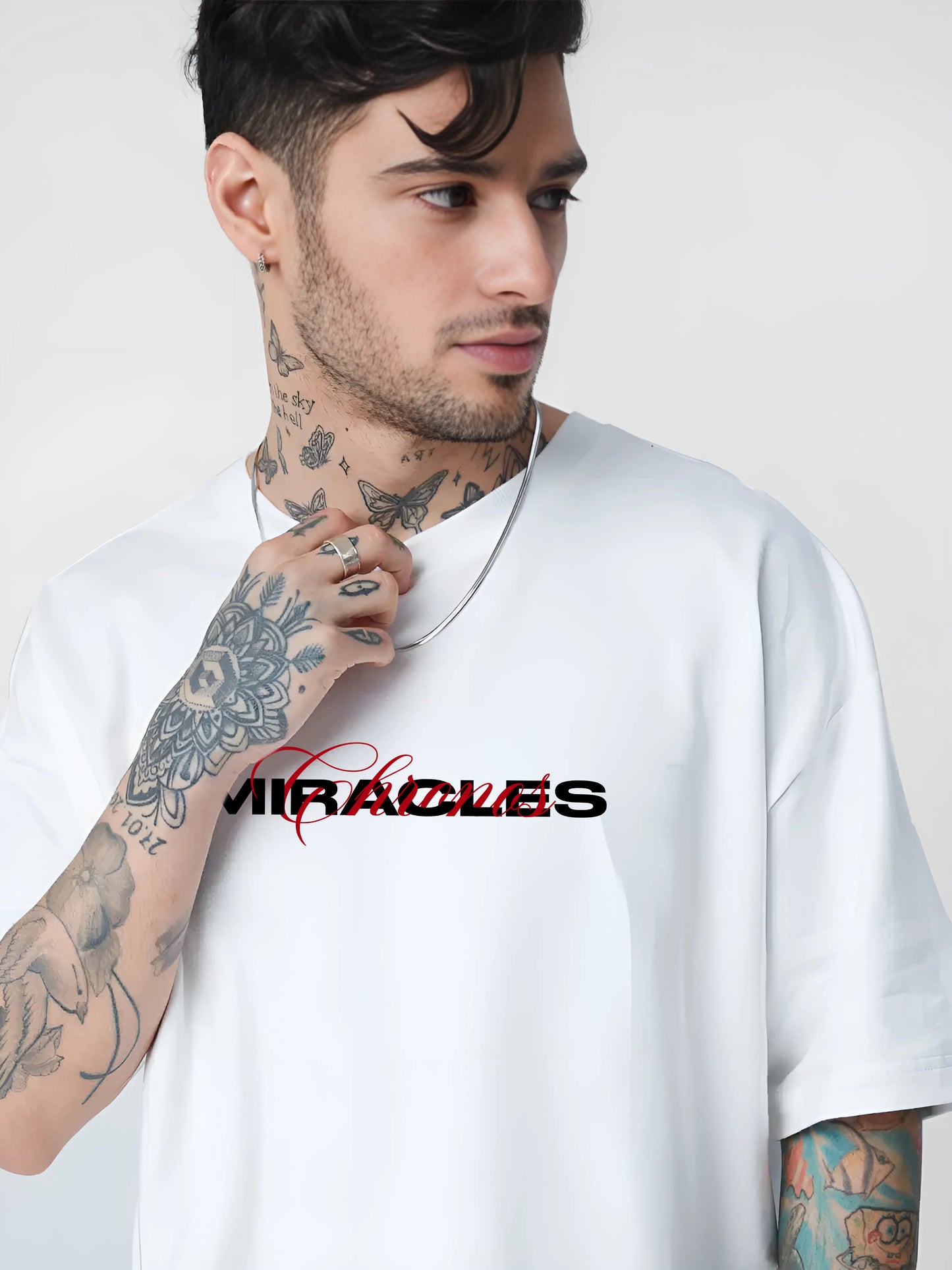 Legendary Abstract Luxe Tee – Time & Miracles Edition