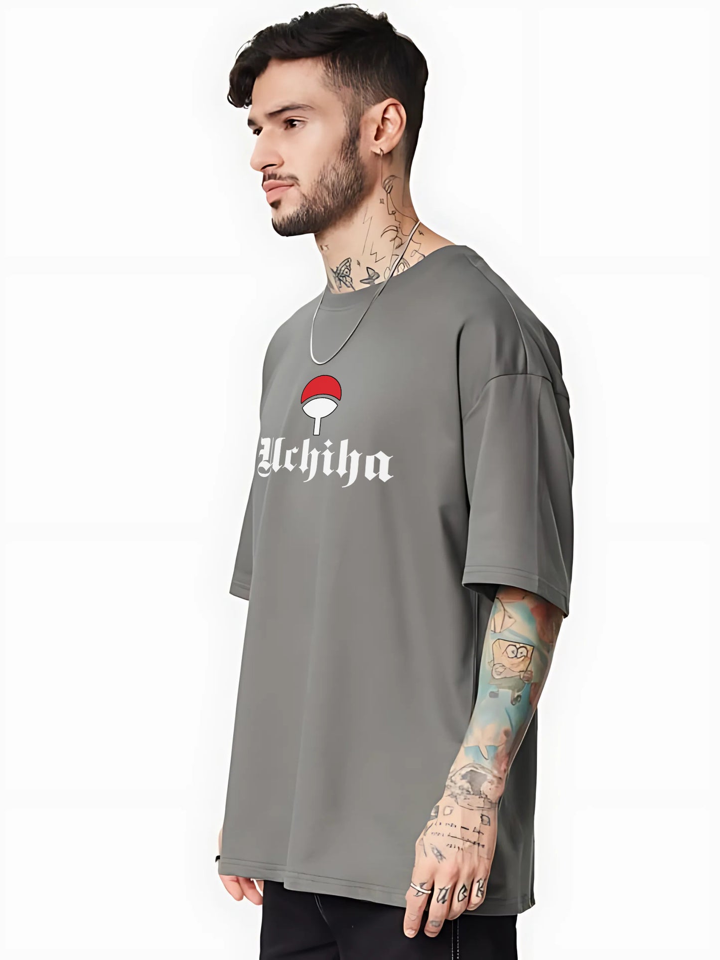 Uchiha Clan T-Shirt – Anime-Inspired Sasuke Tribute Tee