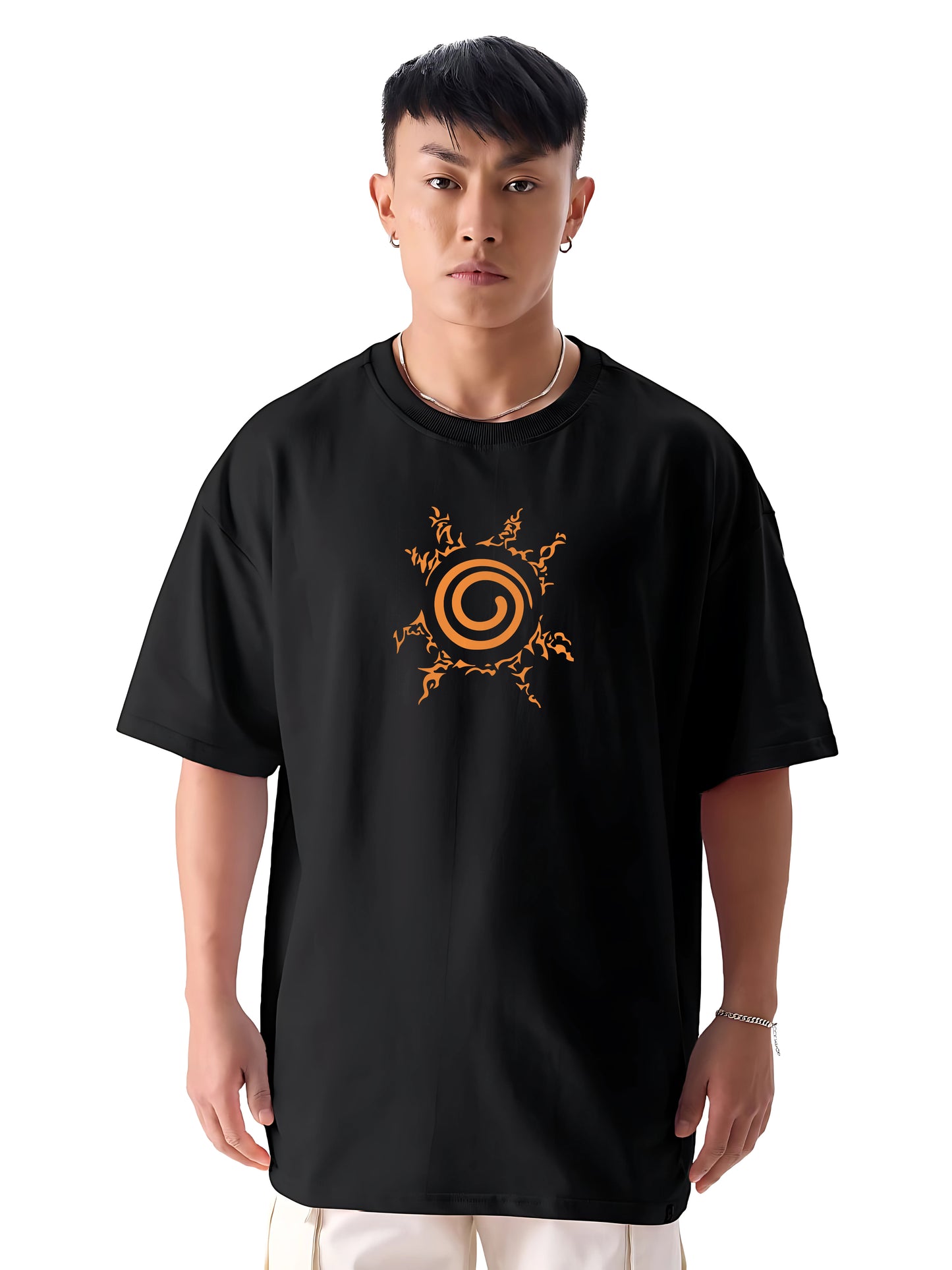 Uzumaki Naruto Oversized Tee – Anime Vibes, Street Ready