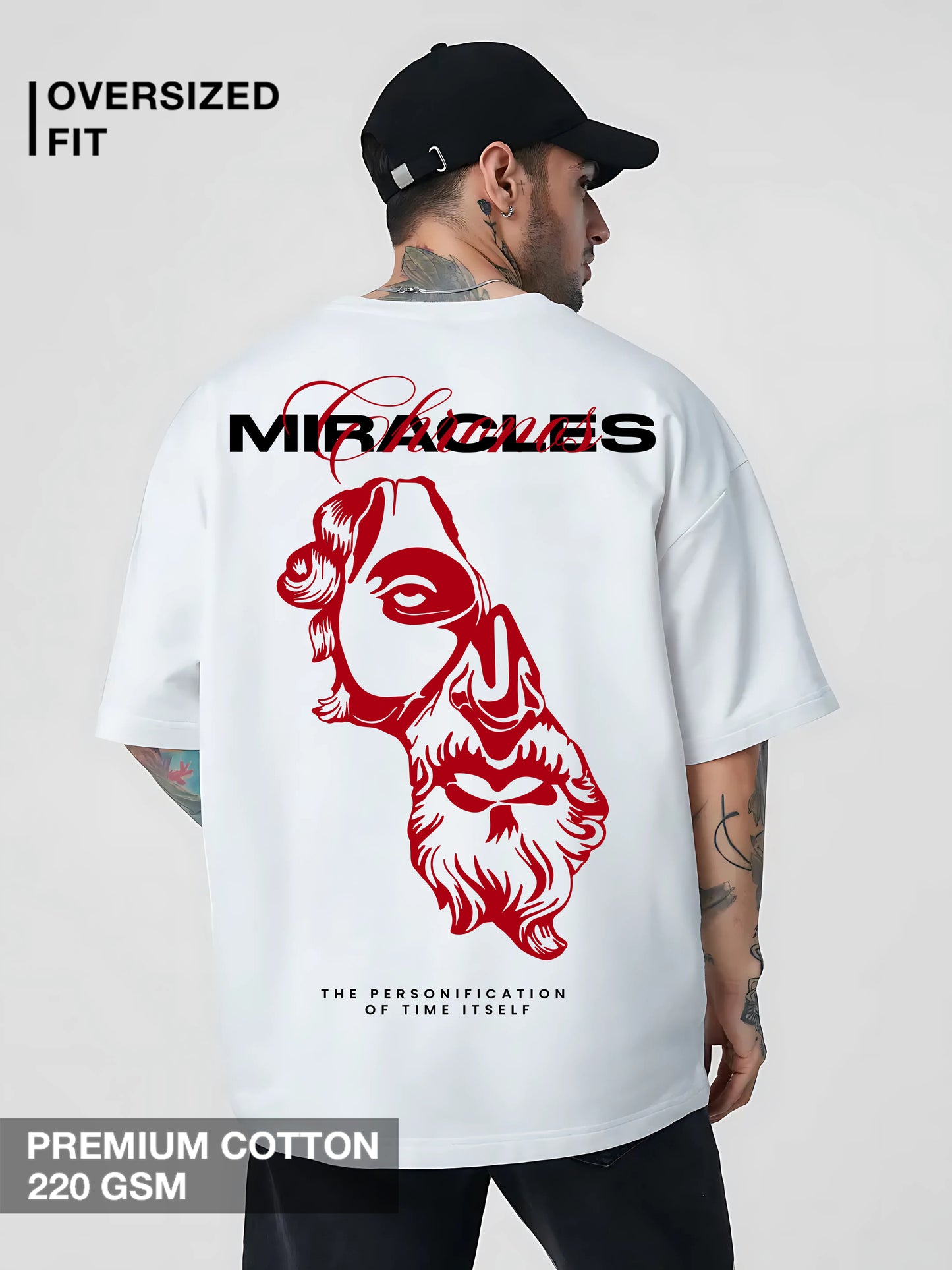 Legendary Abstract Luxe Tee – Time & Miracles Edition