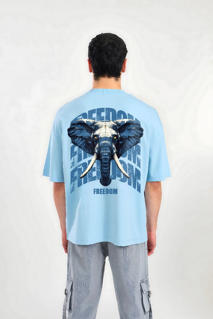 Freedom Elephant T-Shirt – Strength in Serenity