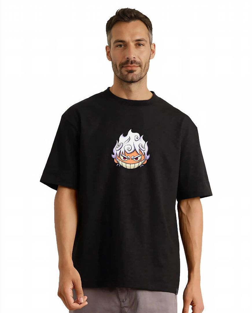 Gear 5 Luffy T-Shirt – One Piece Anime Streetwear