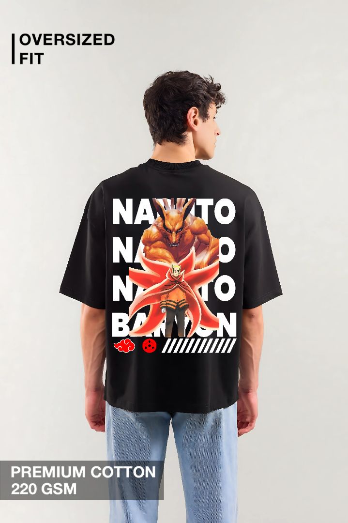 Naruto Baryon Luxe Streetwear Tees