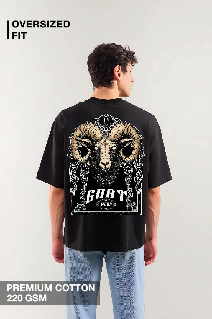 G.O.A.T Luxury Oversized Tees – Legendary Lifestyle Edition