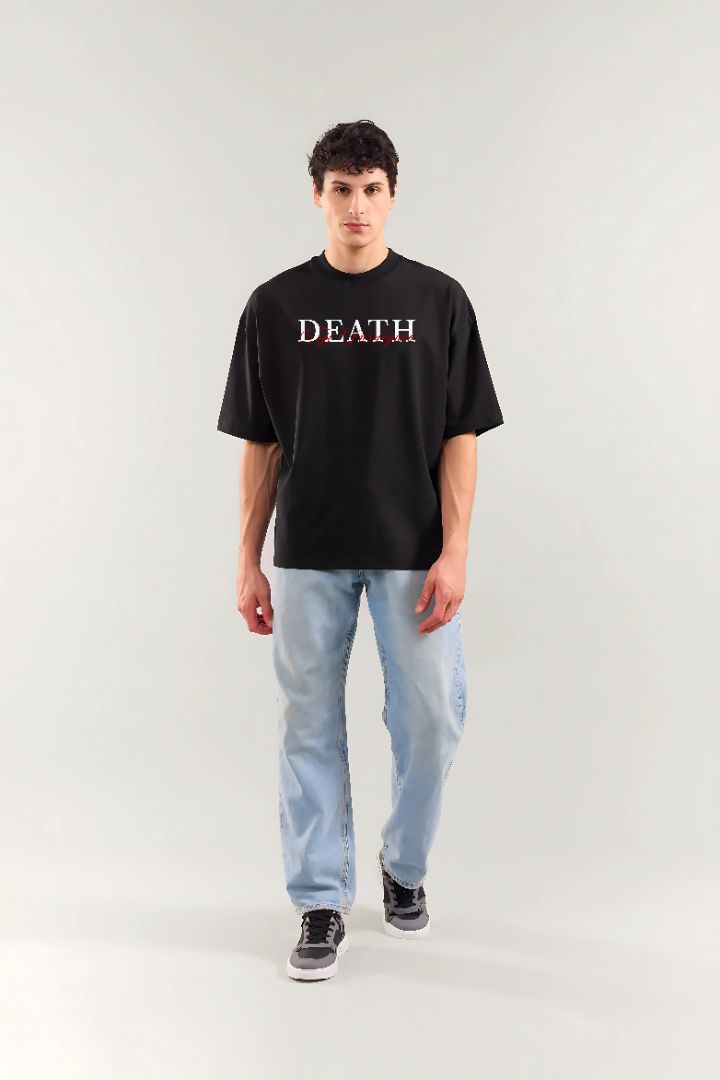 TOJI FUSHIGURO – Death Black Oversized Anime T-Shirt