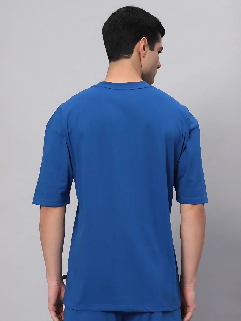Royal Blue Drop-Shoulder