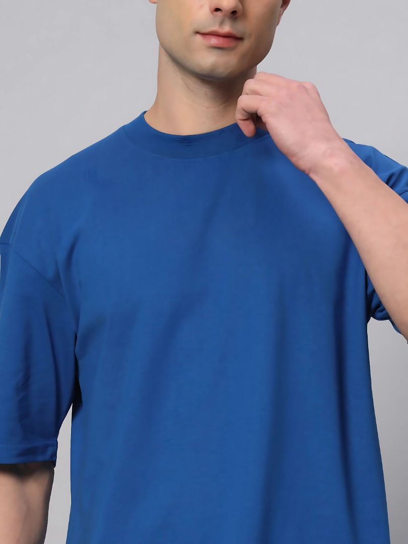 Royal Blue Drop-Shoulder