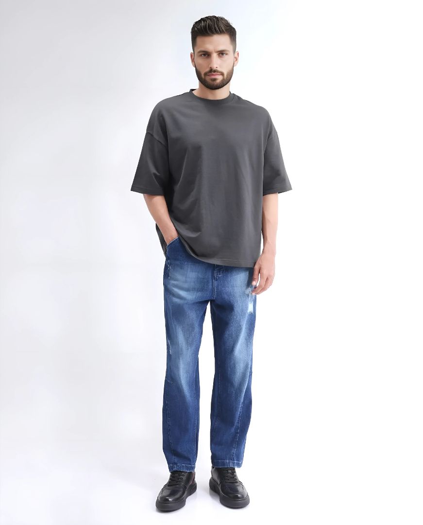 Great Grey Drop-Shoulder