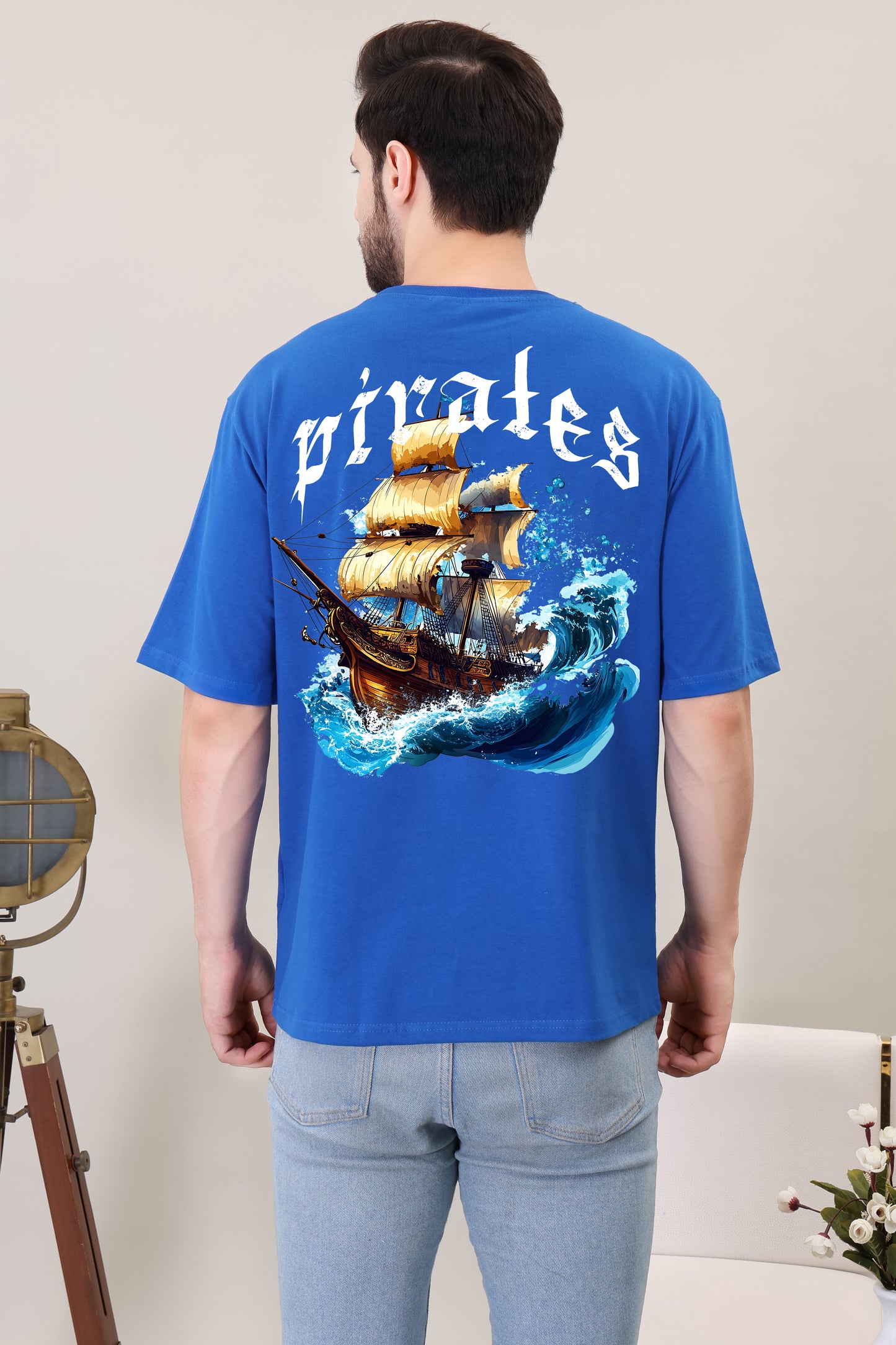 Pirate Spirit: Explore the Unknown Oversized Tee
