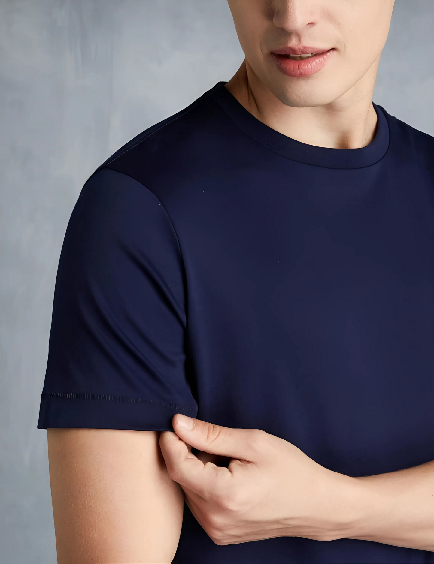 Navy Blue Regular Tees