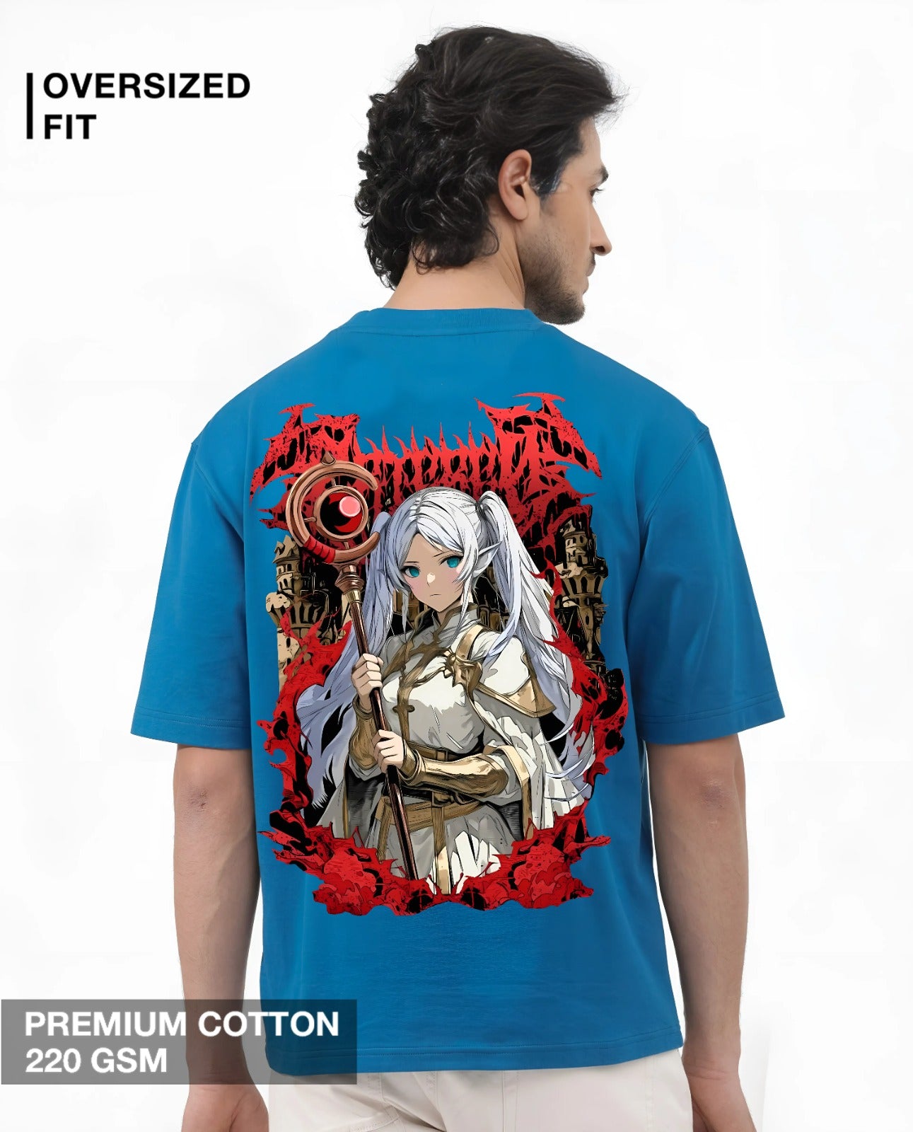 Buy Frieren Oversized Anime T-Shirt – Beyond Journey's End – Megakart