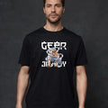 Luffy Gear: Black Anime Tees