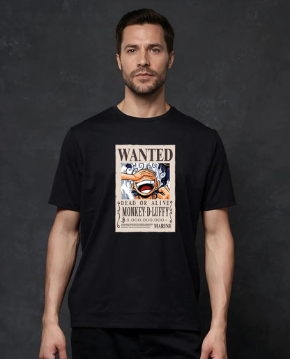 Luffy Wanted: Regular T-shirts