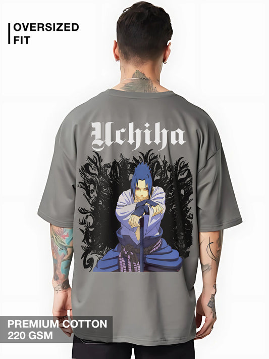 Uchiha Clan T-Shirt – Anime-Inspired Sasuke Tribute Tee