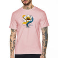 MEGA Bloomwave – Abstract Floral T-Shirt in Pastel Pink