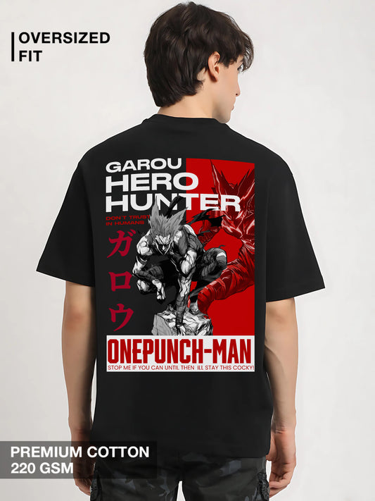 Garou Hero Hunter- One Punch Man Anime Tees