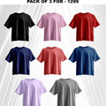 Regular Size T-Shirt Combo of 3 - Megakart