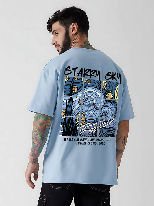 Starry Sky Luxe Artistic Oversized Tees
