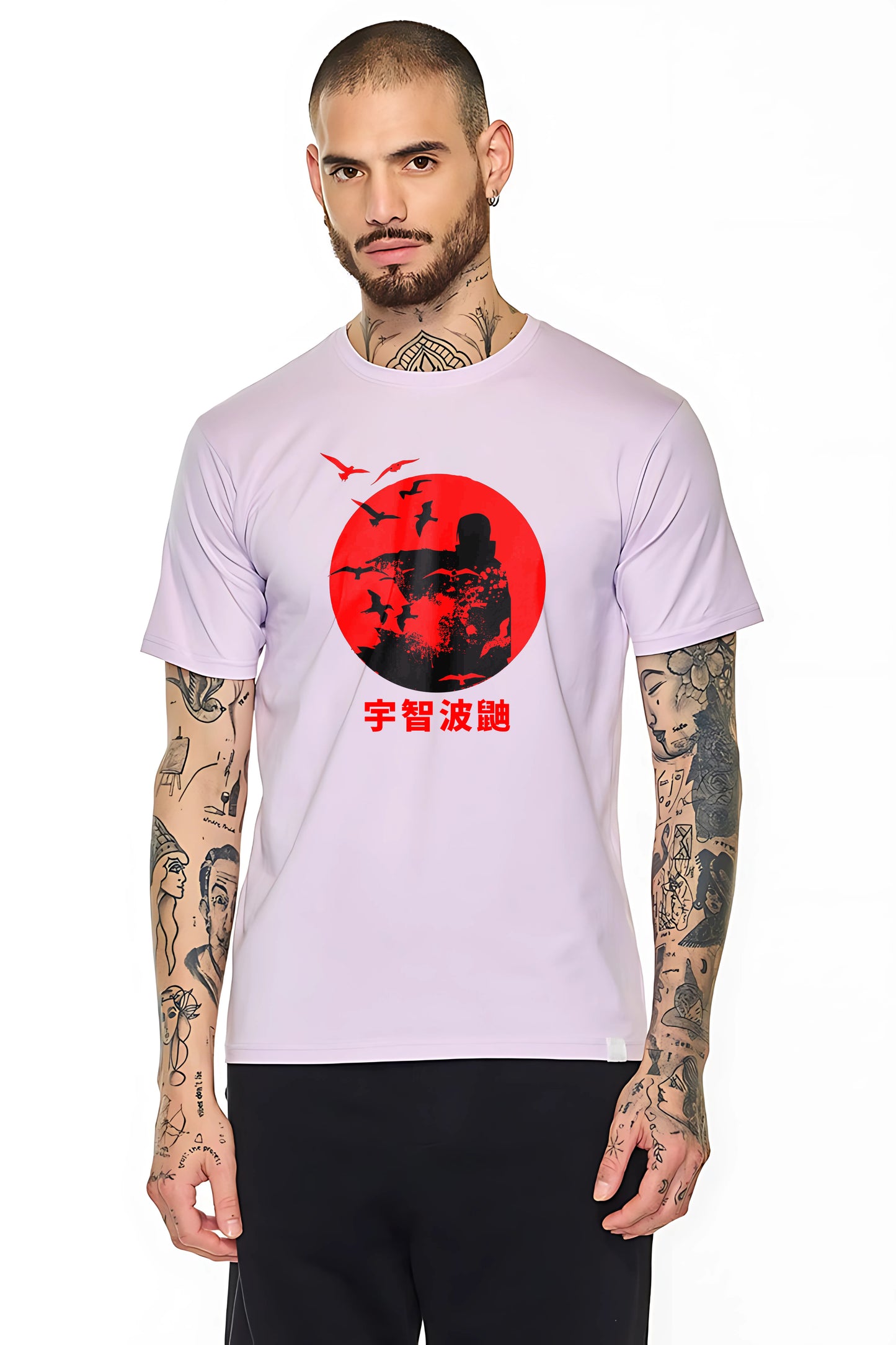 Uchiha Itachi Red Moon Anime T-Shirt