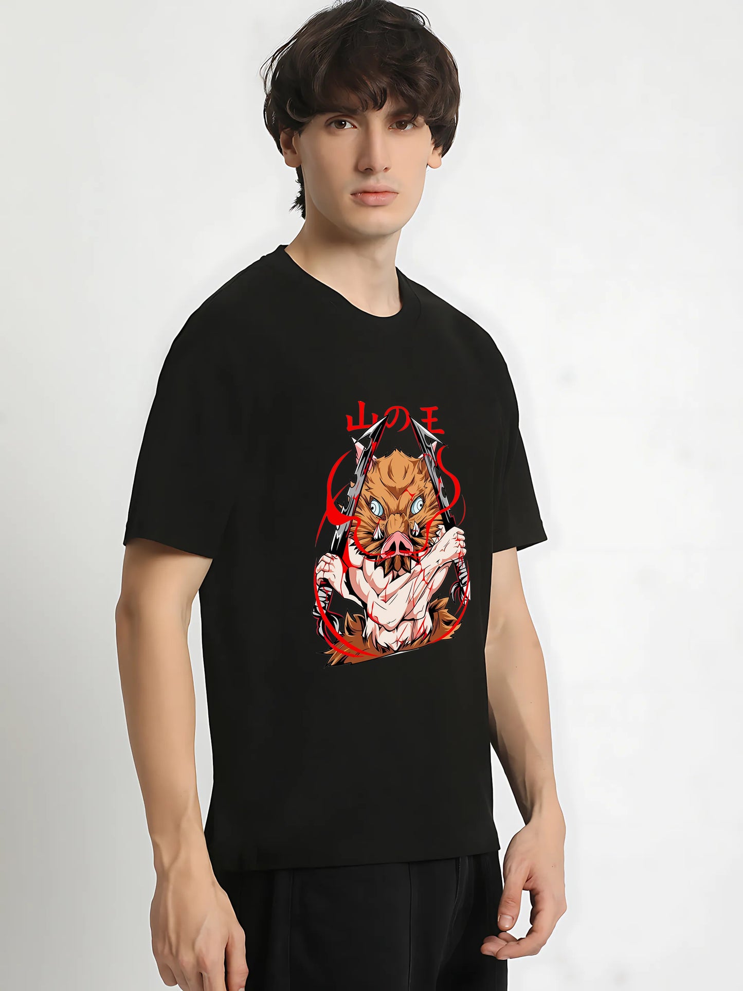 Inosuke Rage Strike Tee – Black Battle Edition