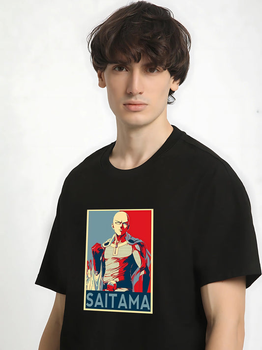 Saitama One Punch Man Anime Tees