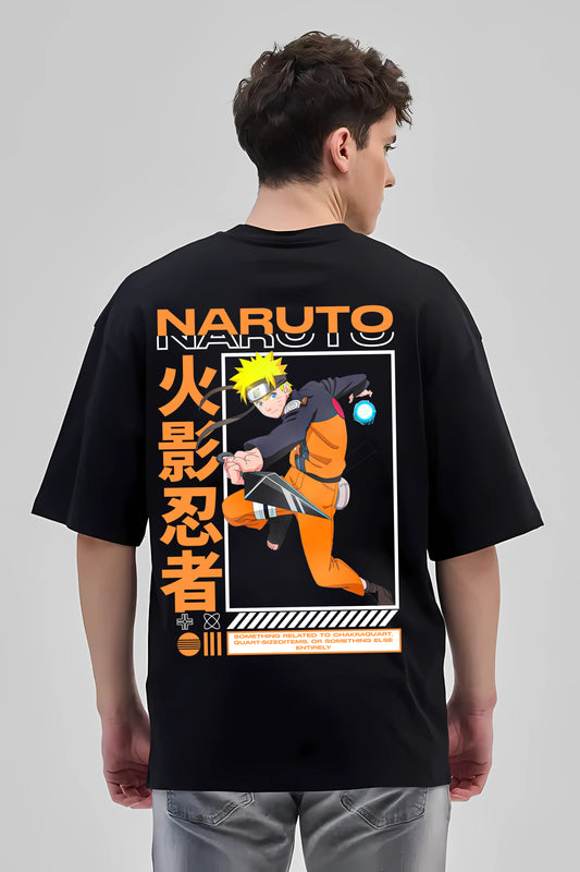 Naruto Uzumaki Oversized T-Shirt – Ninja Streetwear Edition
