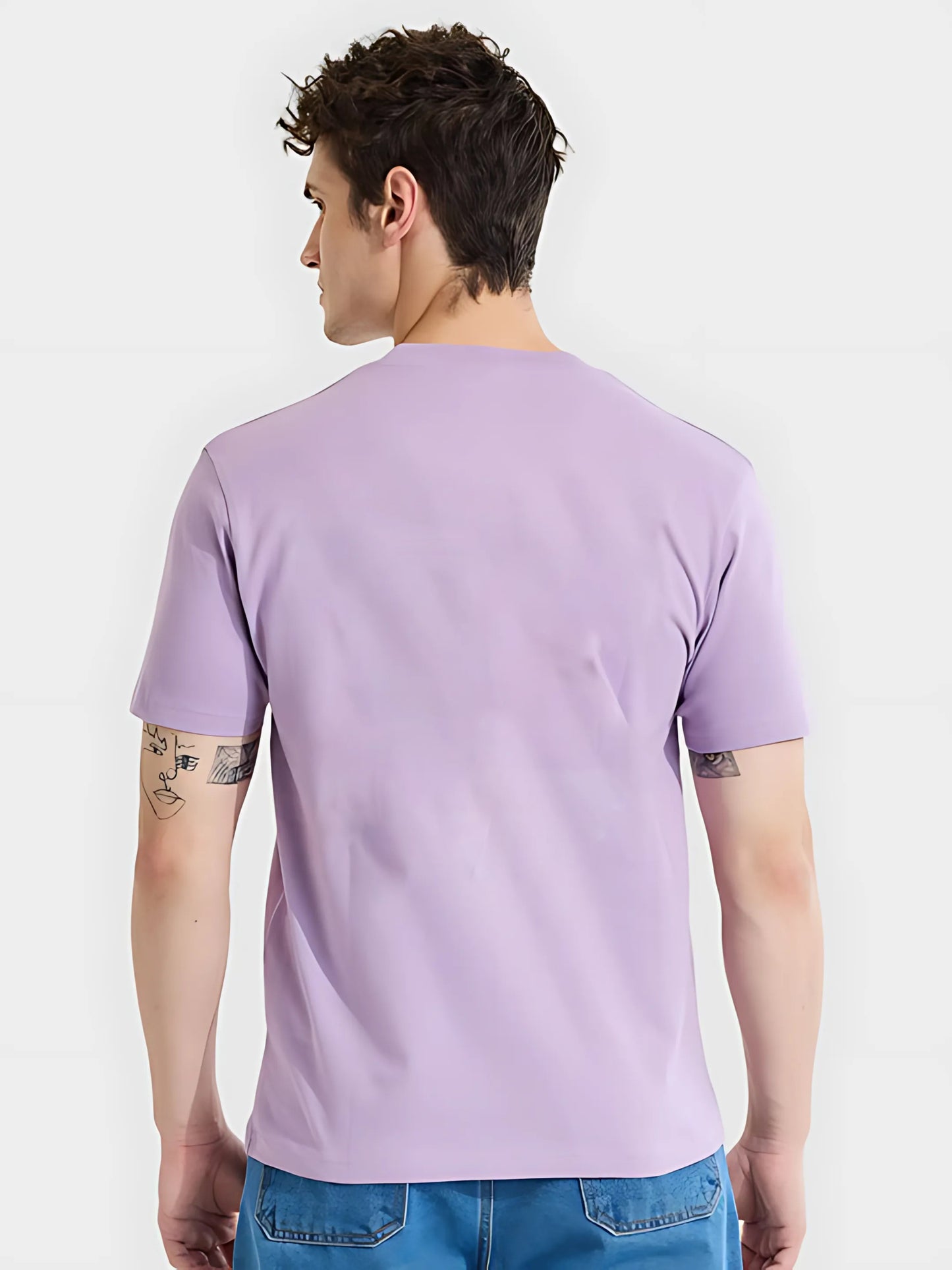 DARK Printed Cotton T-Shirt – Regular Fit Streetwear