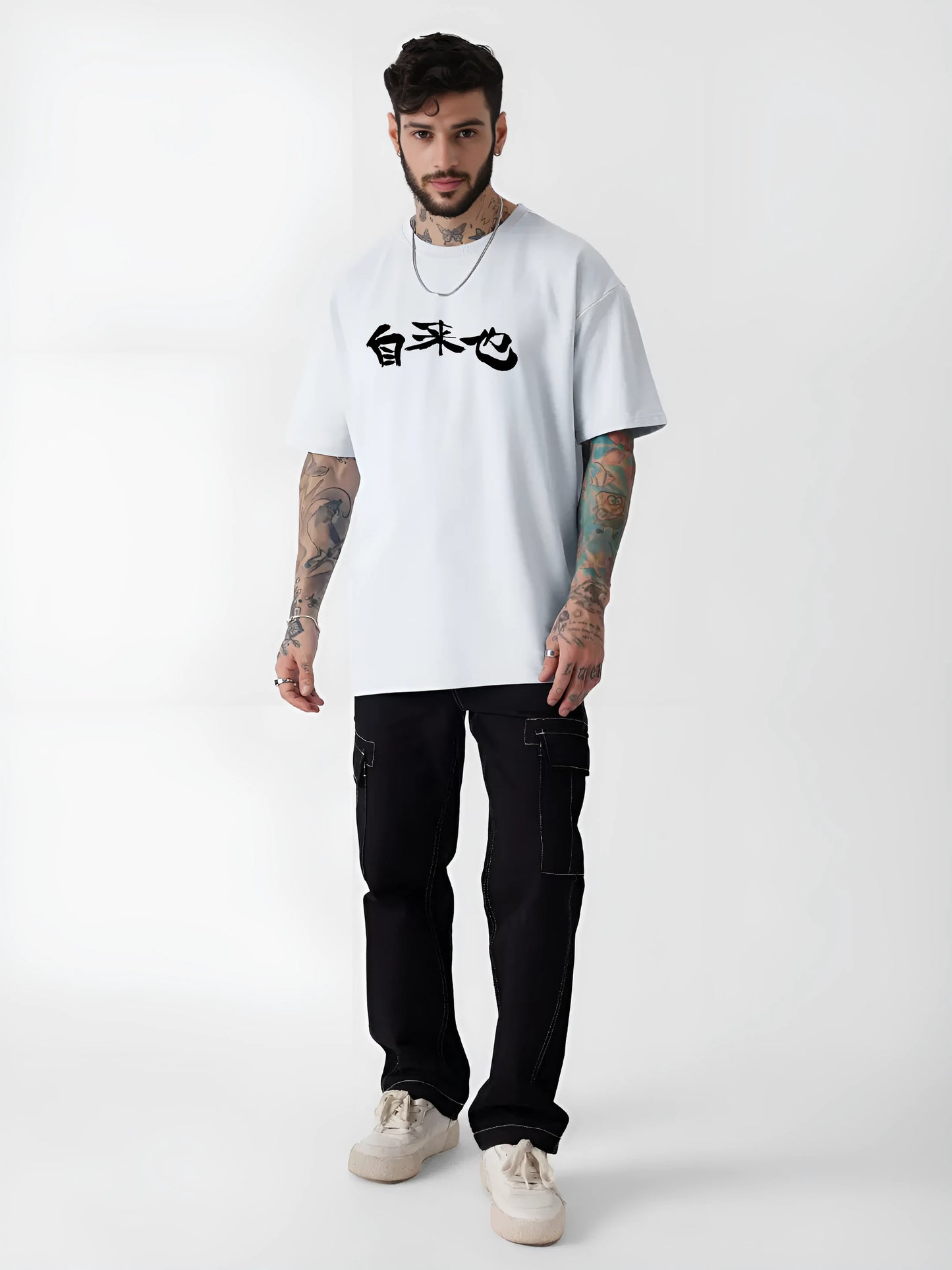 Jiraiya Naruto Anime Oversized T-Shirt