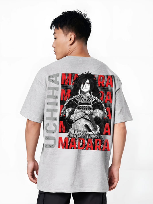 Madara Uchiha Oversized T-Shirt – Naruto Legendary Shinobi Edition