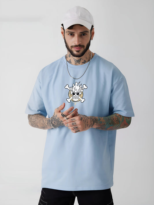 Gear 5 Luffy vs Kaido – One Piece Oversized Anime Streetwear