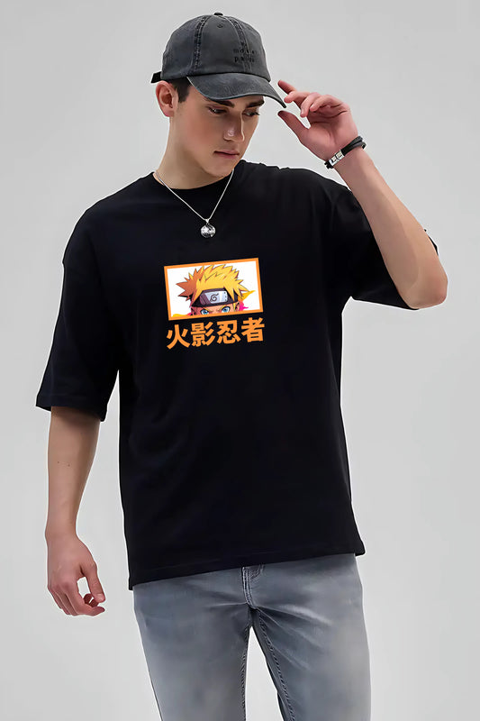 Naruto Uzumaki Oversized T-Shirt – Ninja Streetwear Edition