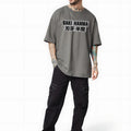 Baki Hanma Oversized Anime T-Shirt – Steel Grey Power Edition