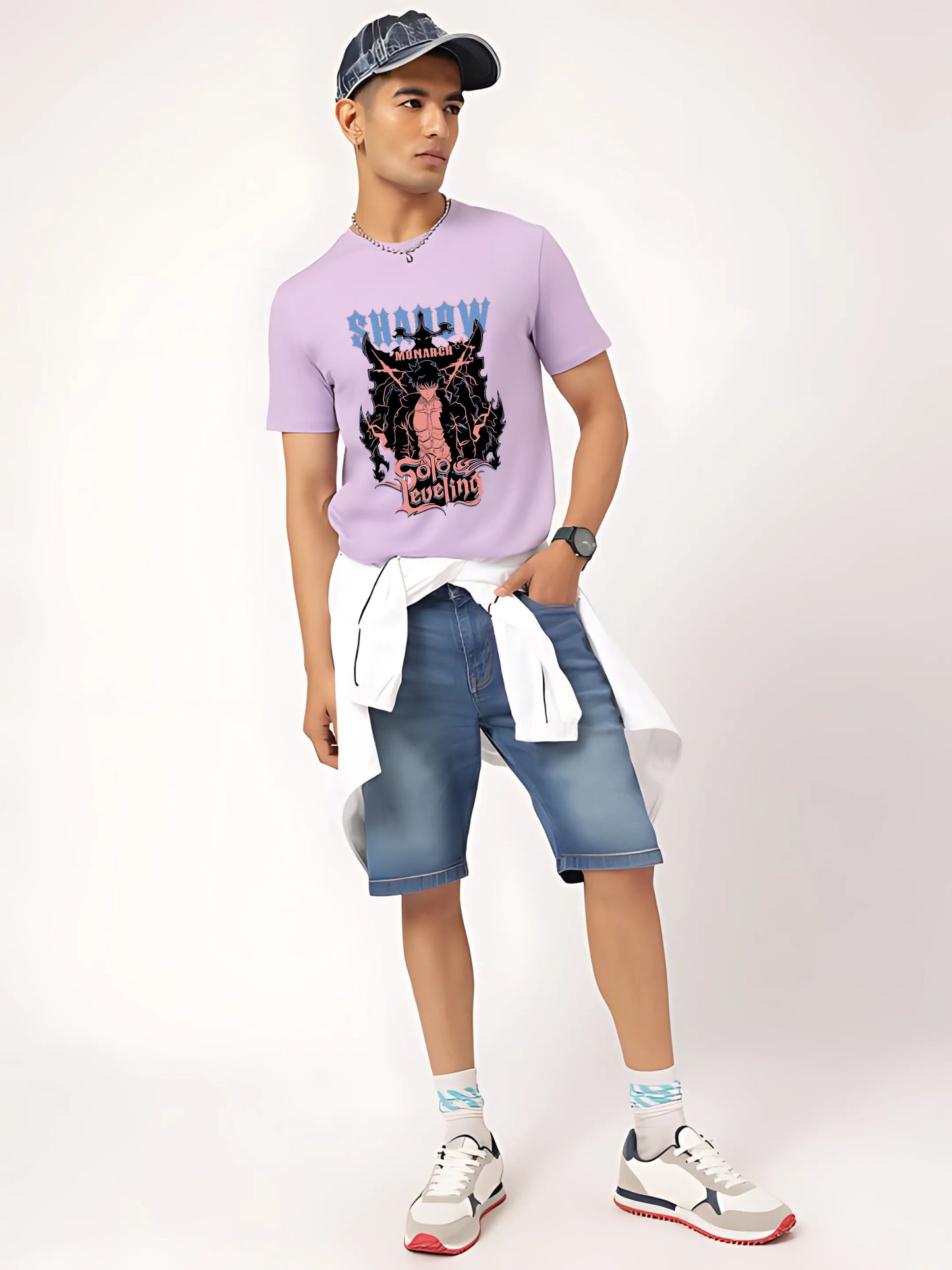 Solo Leveling Shadow Monarch Anime T-Shirt – Limited Edition
