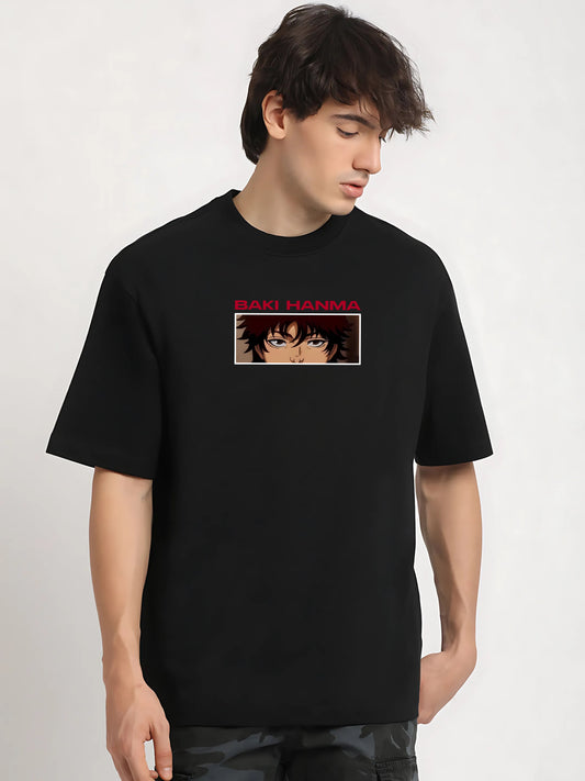BAKI HANMA Oversized T-Shirt – Anime Fight Series